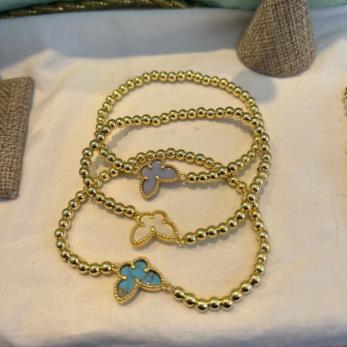 Butterfly bracelets